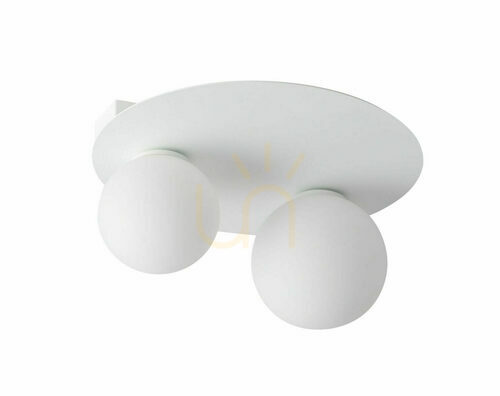 Sprawdź Plafon Sigma Argon 2 biały stalowy 33 cm SKU 33265