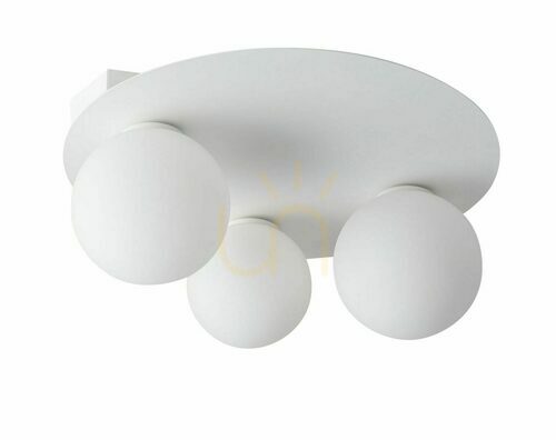 Sprawdź Plafon Sigma Argon 3 biały 40 cm stal lakierowana 33269
