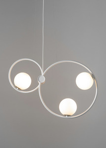 Lampa wisząca Sigma Aqua 3 biała 33475 small 1