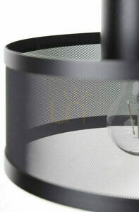 Plafon Sigma Bono 1 czarny 25 cm stal lakierowana 31910 small 1
