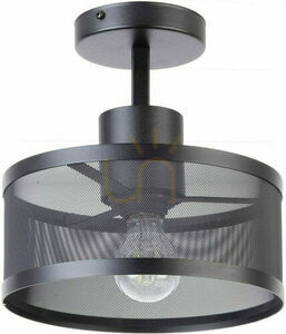 Plafon Sigma Bono 1 czarny 25 cm stal lakierowana 31910 small 0