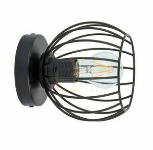 Kinkiet Sigma Cherry czarny 1xE27 stalowy 16 cm 32364 small 0