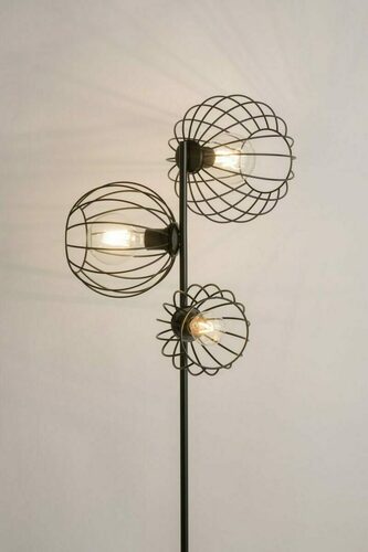 Sprawdź Lampa podłogowa Sigma Cherry czarna 3xE27 170 cm 50311