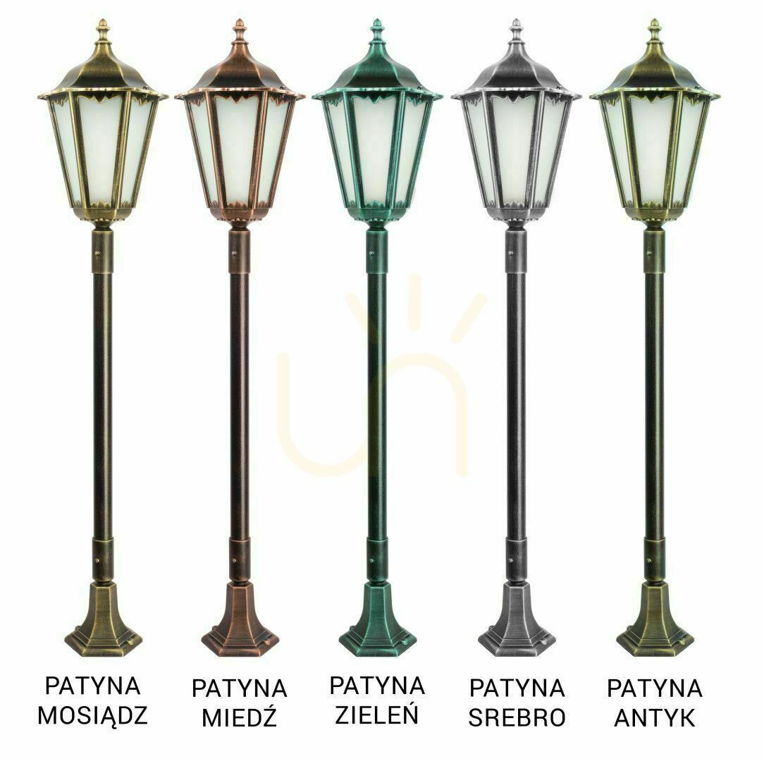Pokaż Lampa ogrodowa stojąca SU-MA Retro Maxi czarna 170 cm K 5002/1/BD 45 Lampa ogrodowa stojąca SU-MA Retro Maxi czarna 170 cm K 5002/1/BD 45