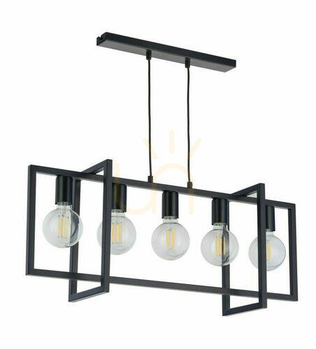 Sprawdź Lampa wisząca Sigma Eden 5 czarna 32237