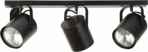 Sprawdź Plafon Sigma Flesz 3xE27 czarny stalowy 60 cm 31230