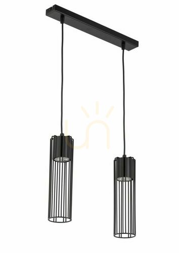 Sprawdź Lampa wisząca Sigma Fobia 2 czarna stal GU10 33450
