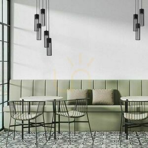 Lampa wisząca Sigma Fobia 3 czarna stal GU10 SKU 33456 small 2