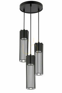Lampa wisząca Sigma Fobia 3 czarna stal GU10 SKU 33456 small 0