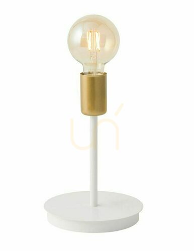 Sprawdź Lampa stołowa Sigma Gino biało-złota 50317