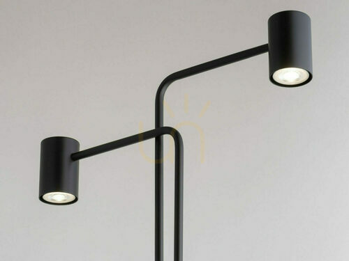 Sprawdź Lampa podłogowa Sigma Luis czarna 2xGU10 SKU 50355