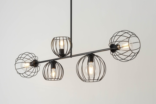 Sprawdź Lampa sufitowa Sigma MADAM 5 czarna 5xE27 32368
