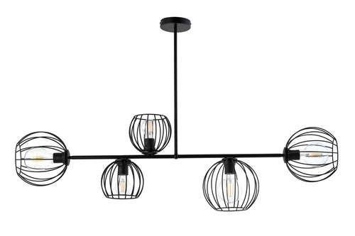 Sprawdź Lampa sufitowa Sigma MADAM 5 czarna 5xE27 32368