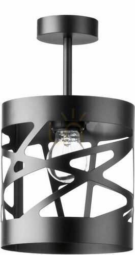 Sprawdź Plafon Sigma Moduł Frez S czarny stal lakierowana 17,5 cm 31213