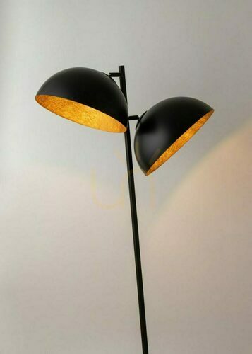 Sprawdź Lampa podłogowa Sigma Sfera czarno-miedziana 2xE27 50336