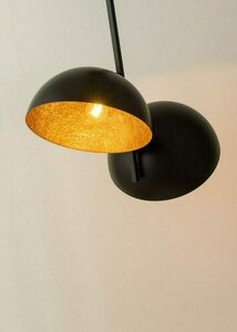 Plafon Sigma Sfera 35 2xE27 czarny miedź 32494 small 1