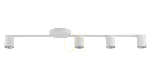Sprawdź Plafon Sigma Sky 4 biały 90 cm stal lakierowana 33437