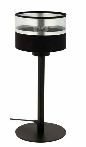Sprawdź Lampa stołowa Sigma Sofia czarno-srebrna 37 cm SKU 50238