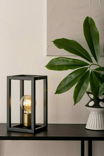 Sprawdź Lampa stołowa Sigma Vigo czarno-złota 50247