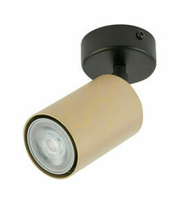 Spot sufitowy Sigma Zoom 1 czarno-złoty GU10 25W 33319 small 0