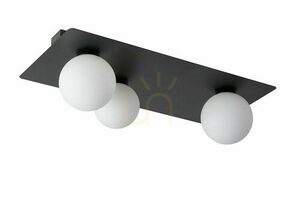 Plafon Sigma Argon 3 czarny prostokątny 33279 small 1