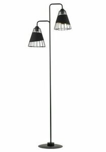 Lampa podłogowa Sigma DENI czarno-złota 2xE27 170 cm 50346 small 0