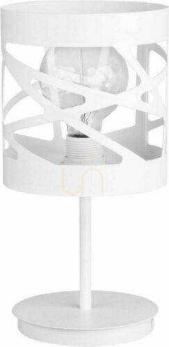Sprawdź Lampa stołowa Sigma Moduł Frez biała stal E27 50078
