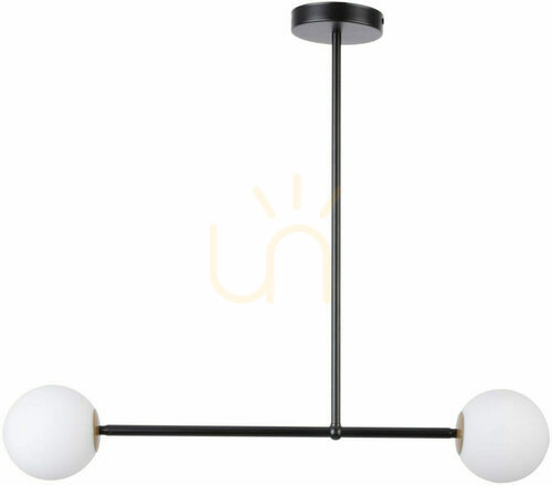 Sprawdź Lampa sufitowa Sigma Gama 2 czarna 2xG9 po 12W 33192