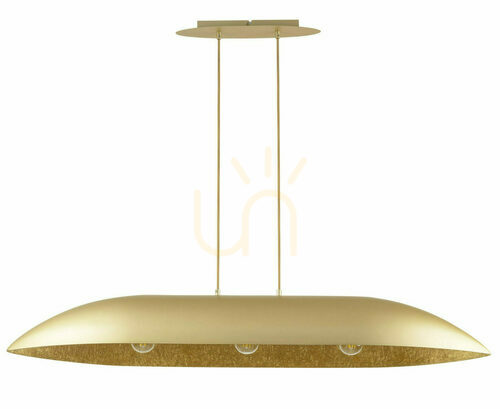 Sprawdź Lampa wisząca Sigma Gondola L złota 3xE27 114 cm 40640