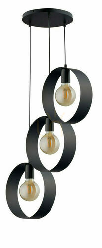 Sprawdź Lampa wisząca Sigma Happy czarna 2xE27 stal lakierowana 32282