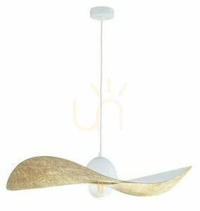 Lampa wisząca Sigma Kapello 76 cm biało-złota 32338 small 0