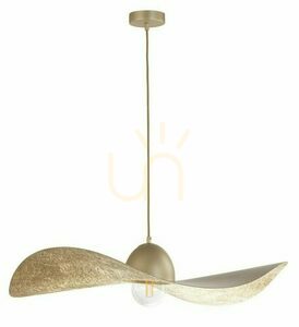 Lampa wisząca Sigma Kapello złota 76 cm stal lakierowana 32341 small 0