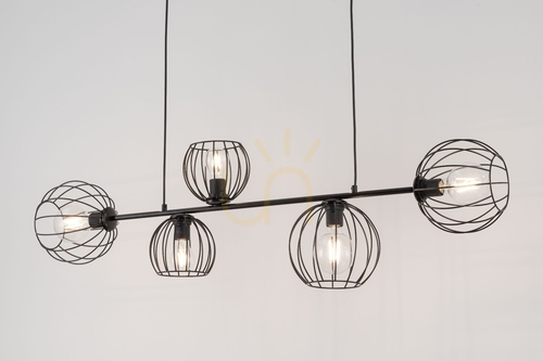 Sprawdź Lampa wisząca Sigma Madam 5 czarna 32372