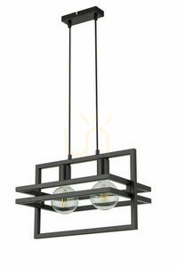 Lampa wisząca Sigma Merci 2 czarna 32391 small 0