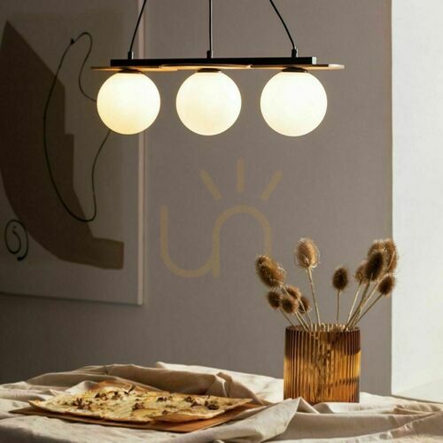 Sprawdź Lampa wisząca Sigma Mirror 3 czarna 3xG9 66 cm SKU 33299