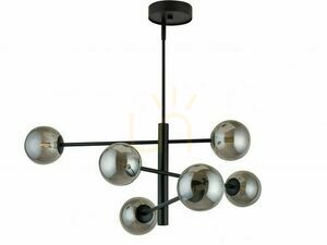 Lampa wisząca Sigma ORO 6 czarna szary 32072 small 0