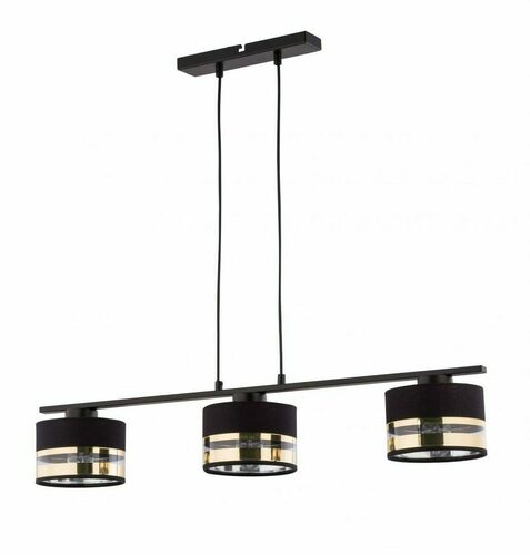 Sprawdź Lampa wisząca Sigma Sofia 3 czarno-złota 32161