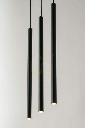 Sprawdź Lampa wisząca Sigma Sopel 3 czarna stal lakierowana 33401