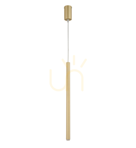 Sprawdź Lampa wisząca Sigma Sopel 1 prosty złoty matowy SKU 33151