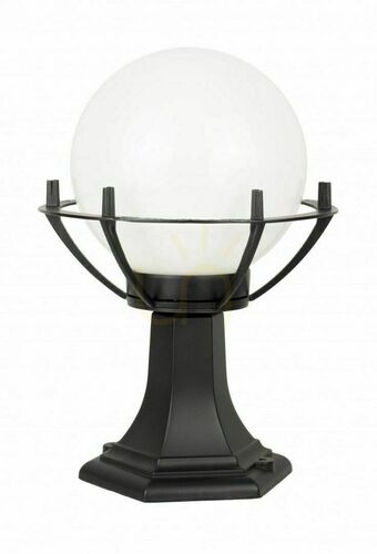 Sprawdź Lampa ogrodowa stojąca SU-MA Kula czarna 39 cm K 4011/1/KPO