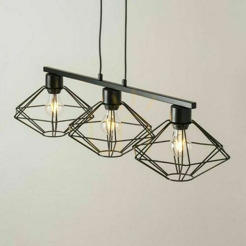 Sprawdź Lampa wisząca Sigma Vario 3 czarna stal lakierowana 87 cm 40561