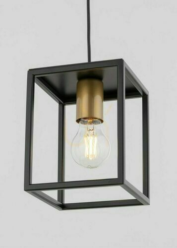 Sprawdź Lampa wisząca Sigma Vigo 1 czarno-złota 32353