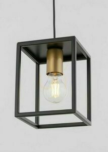 Lampa wisząca Sigma Vigo 1 czarno-złota 32353 small 1