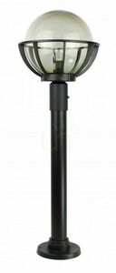 Lampa ogrodowa stojąca SU-MA kula 90 cm czarna K 5002/2/KPO 250 small 1