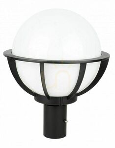 Lampa ogrodowa stojąca SU-MA kula 90 cm czarna K 5002/2/KPO 250 small 2