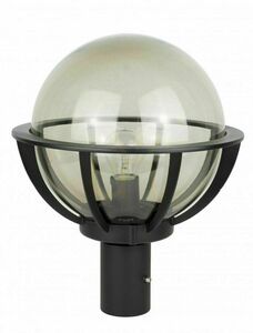 Lampa ogrodowa stojąca SU-MA kula 90 cm czarna K 5002/2/KPO 250 small 3