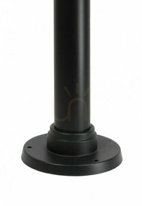 Lampa ogrodowa stojąca SU-MA kula 90 cm czarna K 5002/2/KPO 250 small 4
