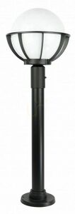 Lampa ogrodowa stojąca SU-MA kula 90 cm czarna K 5002/2/KPO 250 small 0