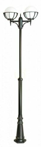 Sprawdź Lampa ogrodowa stojąca SU-MA Kule 2 czarna regulowana 185-285 cm OGMWN 2 KPO 250
