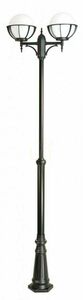 Lampa ogrodowa stojąca SU-MA Kule 2 czarna regulowana 185-285 cm OGMWN 2 KPO 250 small 0